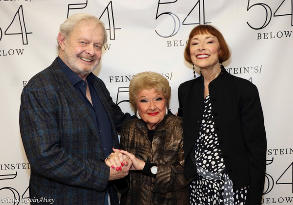 Brain Kaltner, Marilyn Maye, Karen Akers at 