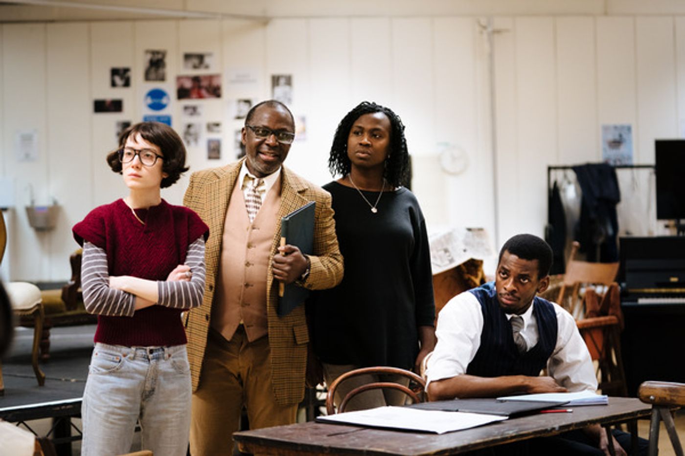 Photos: Inside Rehearsal For National Theatre's TROUBLE IN MIND  Image