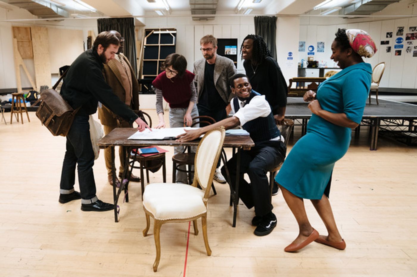 Photos: Inside Rehearsal For National Theatre's TROUBLE IN MIND  Image