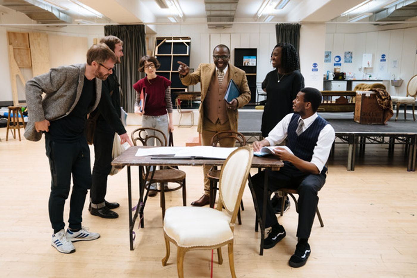 Photos: Inside Rehearsal For National Theatre's TROUBLE IN MIND  Image