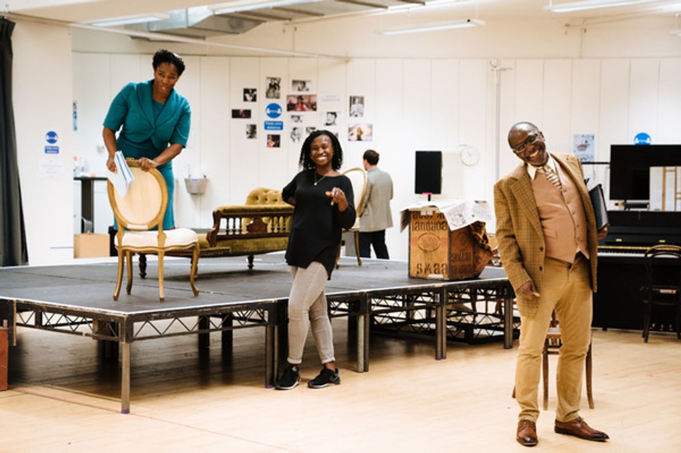 Photos: Inside Rehearsal For National Theatre's TROUBLE IN MIND  Image