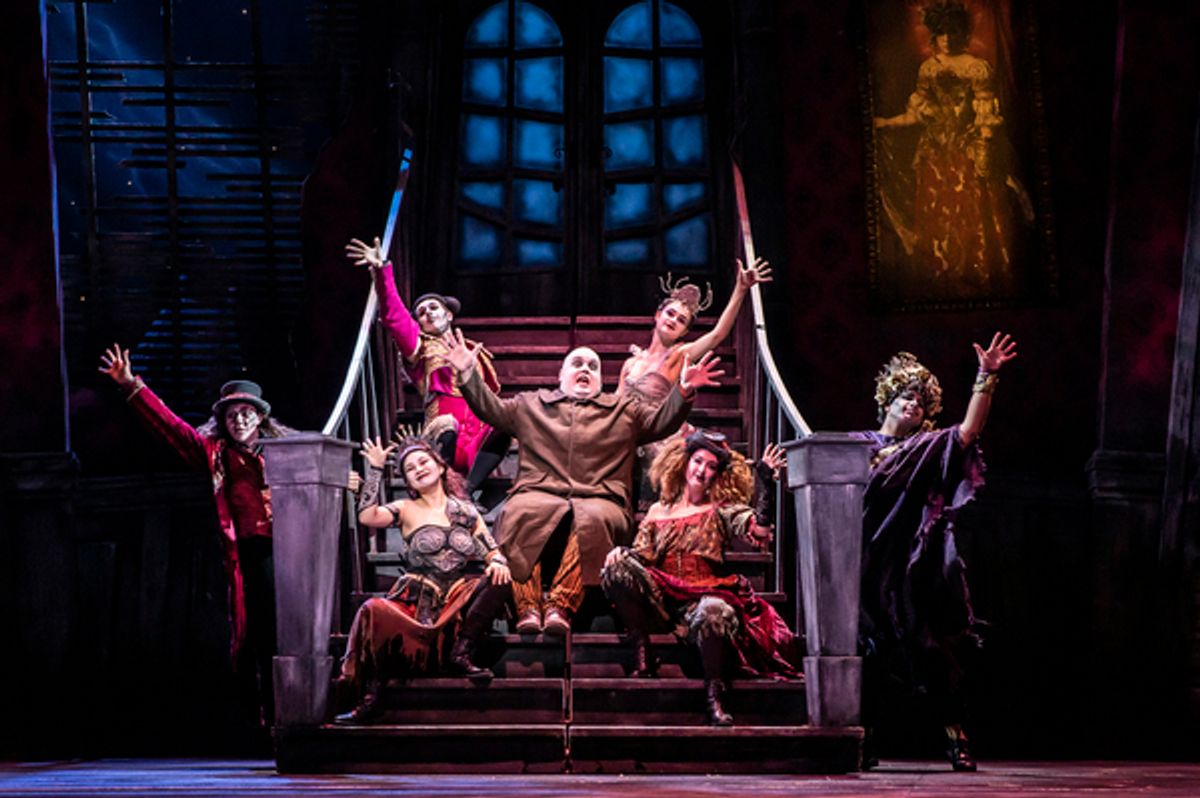 Scott Paige and the ensemble at 