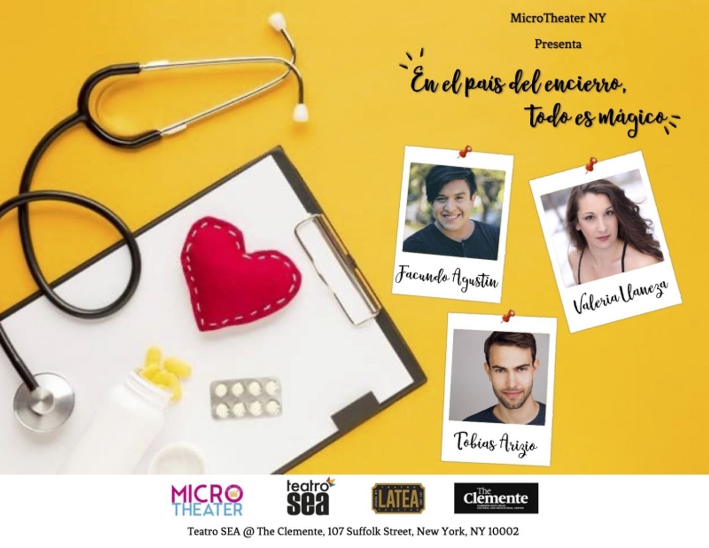 BWW Preview: EN EL PAÍS DEL ENCIERRO, TODO ES MÁGICO at SEA Theater BWW Preview: EN EL PAÍS DEL ENCIERRO, TODO ES MÁGICO at SEA Theater Image