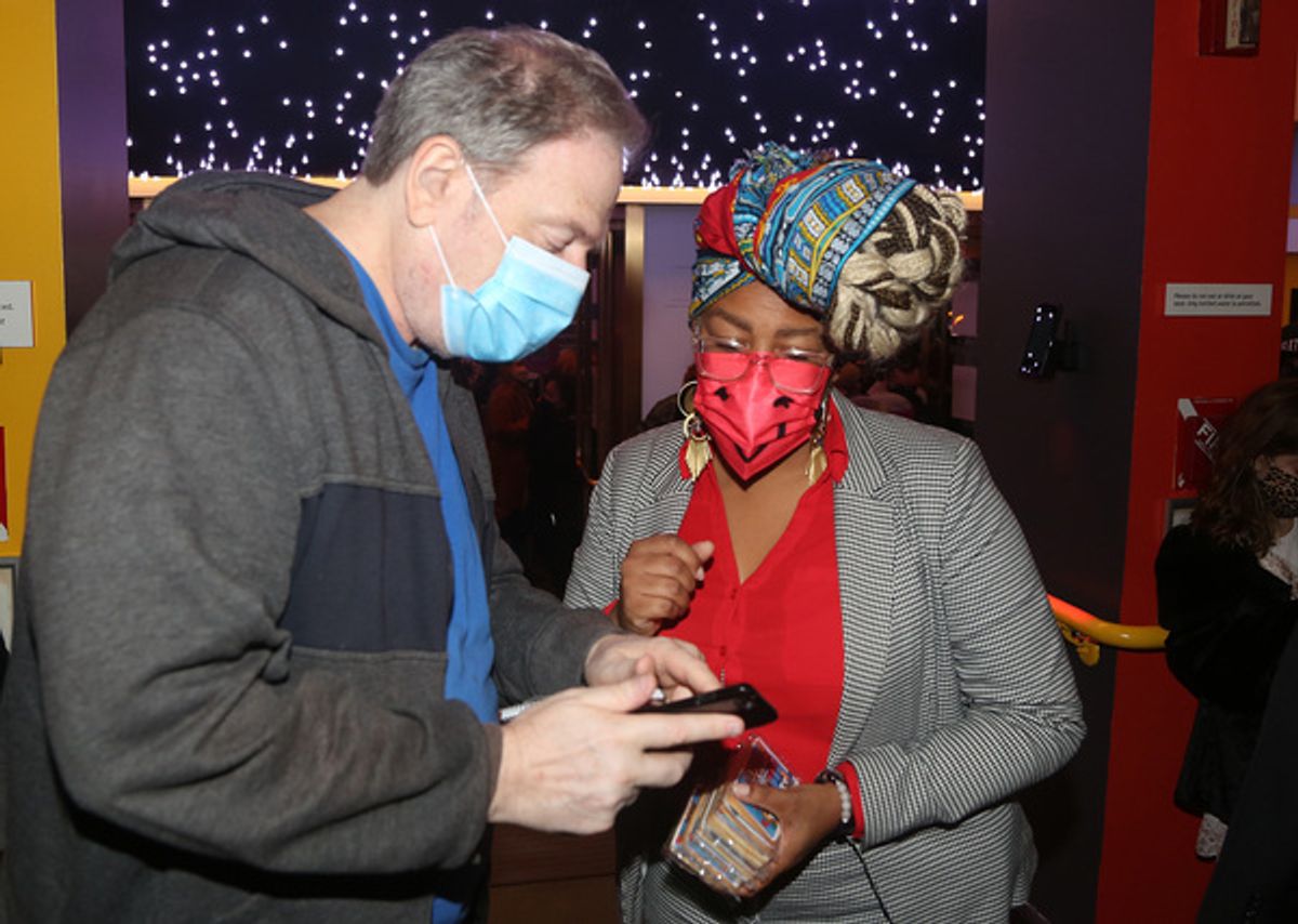 New Victory Staff and guests at Photos & Video:  New Victory Theater Reopens its Doors With GENERATION RISE