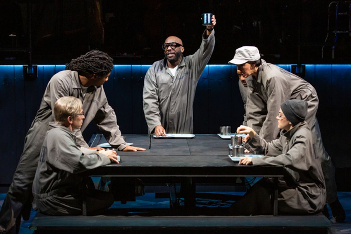 Richard E. Waits and the company  at 