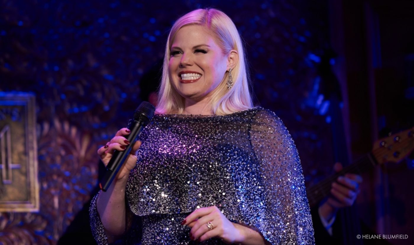Photo Flash: MEGAN HILTY: DIAMOND SERIES at Feinstein's/54 Below Captured by Helane Blumfield Photo Flash: MEGAN HILTY: DIAMOND SERIES at Feinstein's/54 Below Captured by Helane Blumfield Image