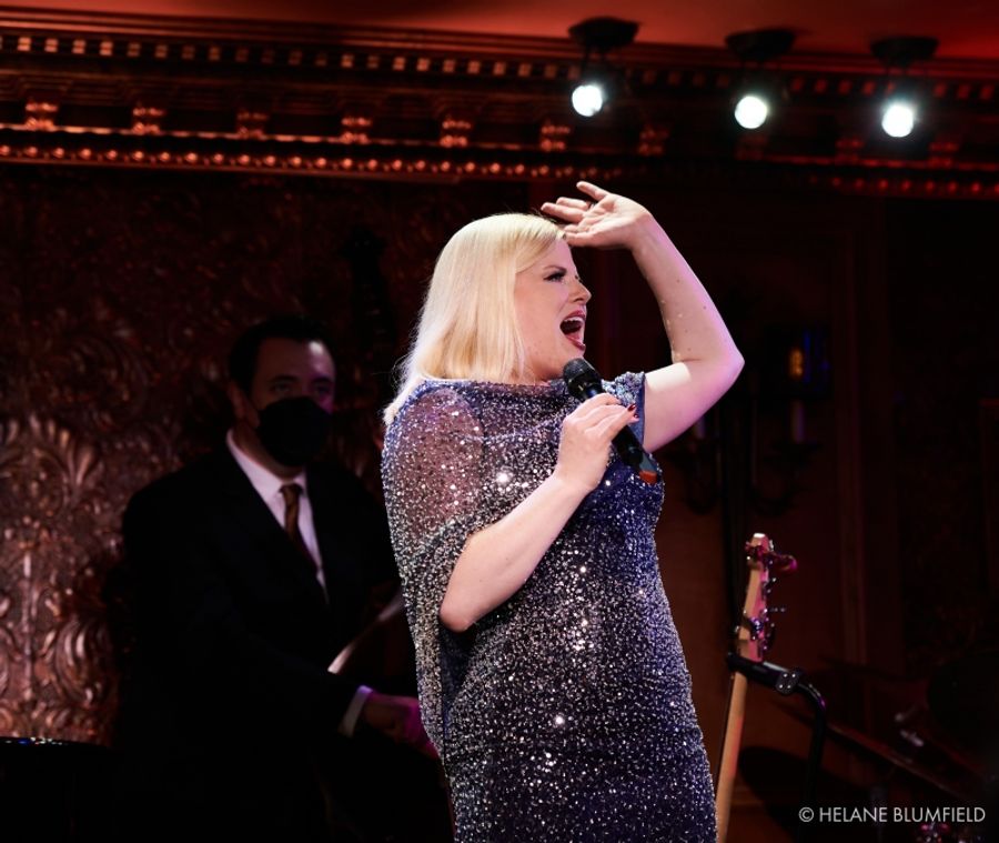 Photo Flash: MEGAN HILTY: DIAMOND SERIES at Feinstein's/54 Below Captured by Helane Blumfield Image
