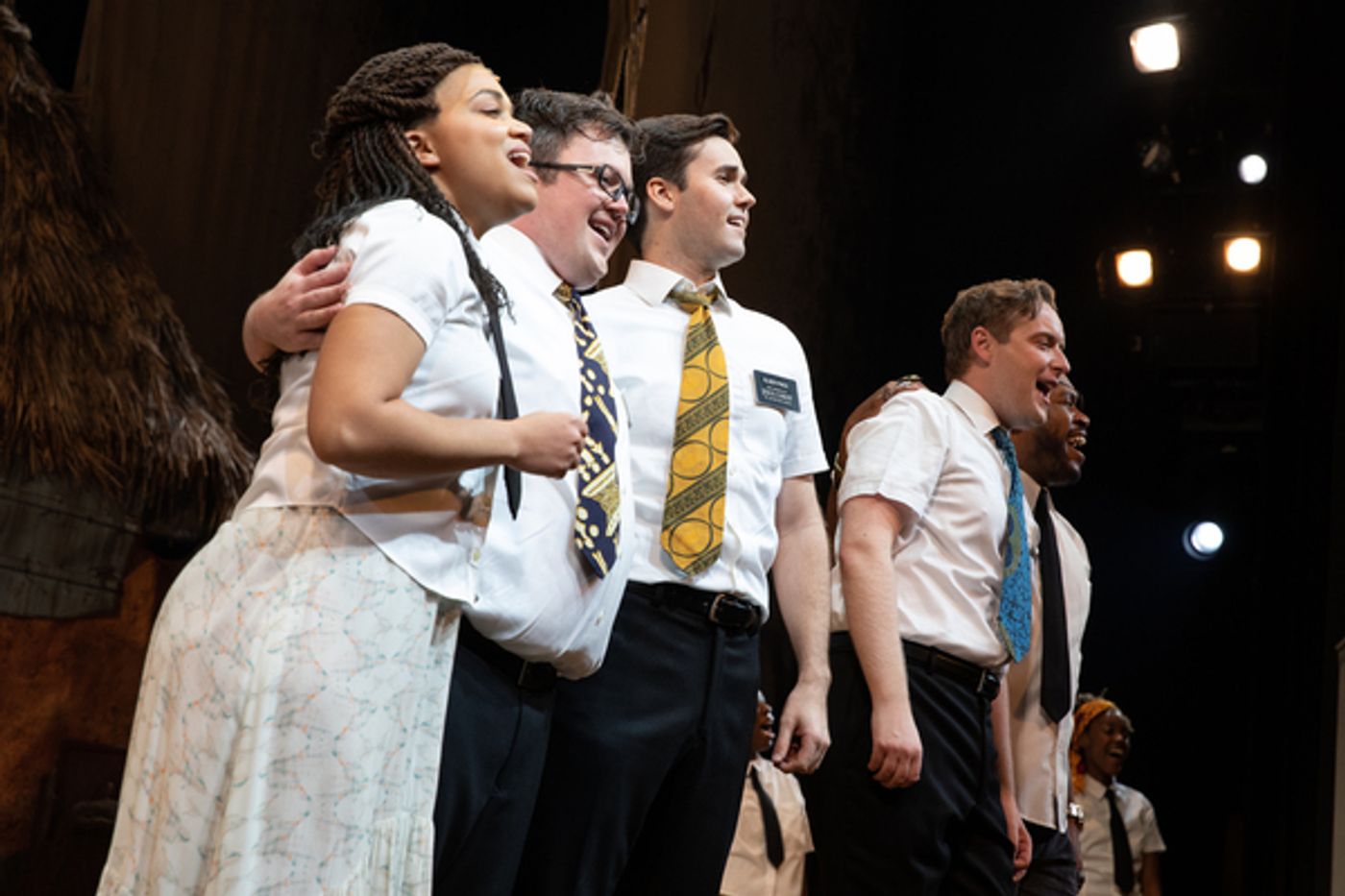 Photos: Go Inside THE BOOK OF MORMON's Re-Opening and Fan Performance  Image