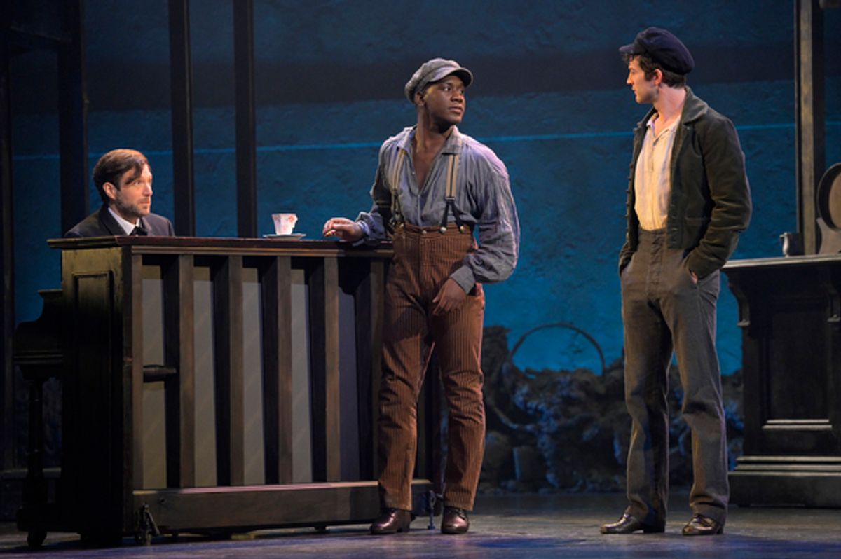 Jacob Fishel, Sidney Dupont, A.J. Shively at 