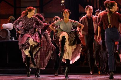 Eilis Quinn, Chloe Davis, and ensemble Photo