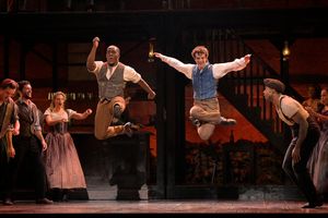 Sidney Dupont, A.J. Shively, and ensemble @ BroadwayWorld Sidney Dupont, A.J. Shively, and ensemble Photo