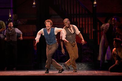 A.J. Shively, Sidney Dupont, and ensemble Photo