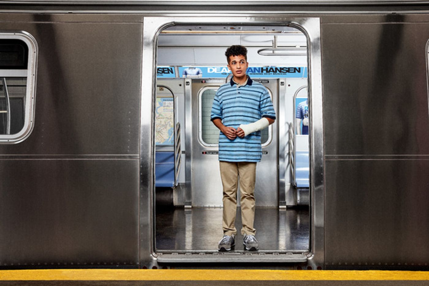 Photos: MTA Encourages New Yorkers to Take the Subway to Broadway With New Ad Campaign  Image