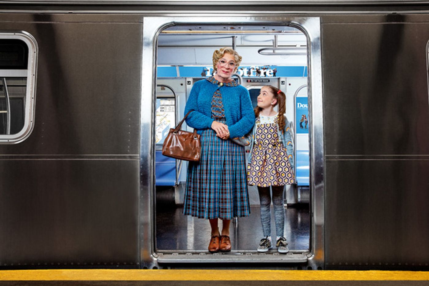 Photos: MTA Encourages New Yorkers to Take the Subway to Broadway With New Ad Campaign  Image