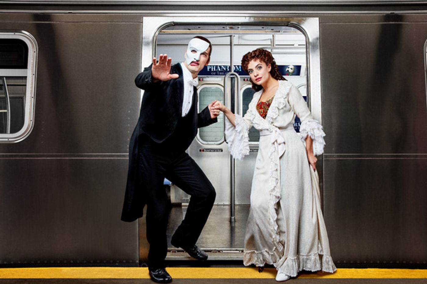 Photos: MTA Encourages New Yorkers to Take the Subway to Broadway With New Ad Campaign  Image