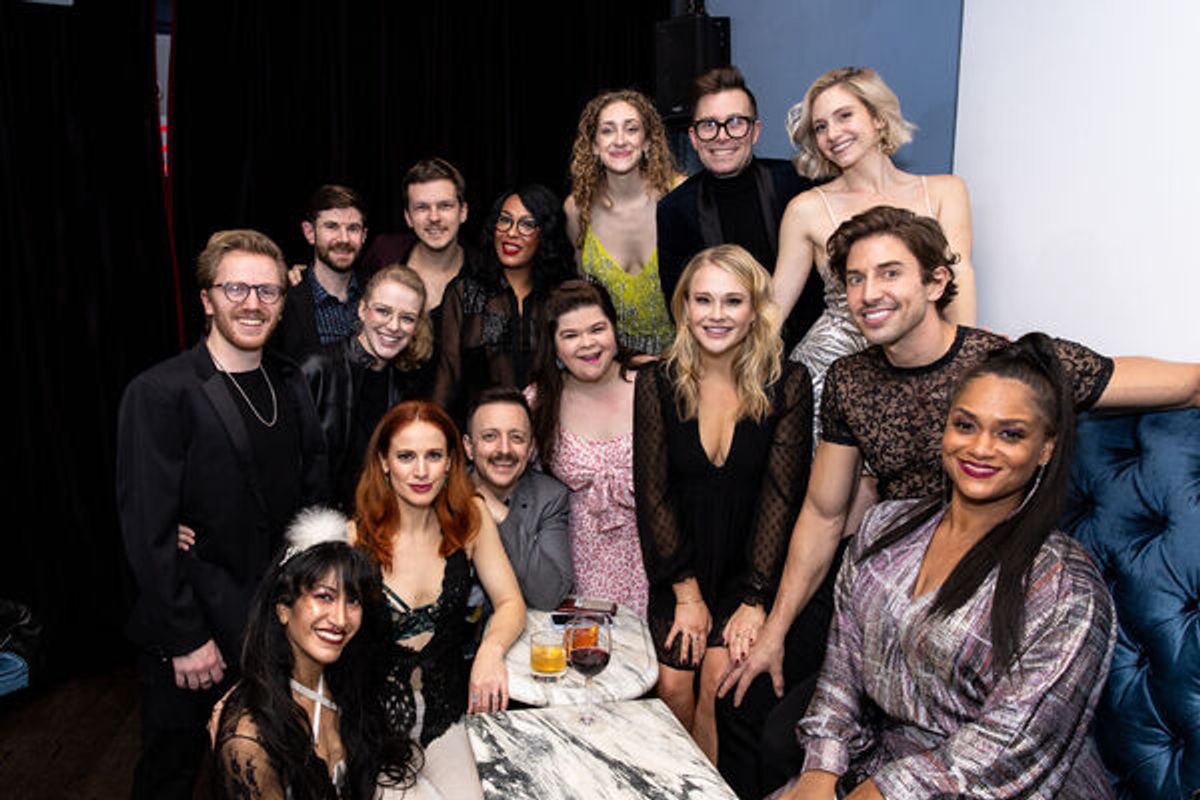 Cast and Band Members & Chad Austin at 