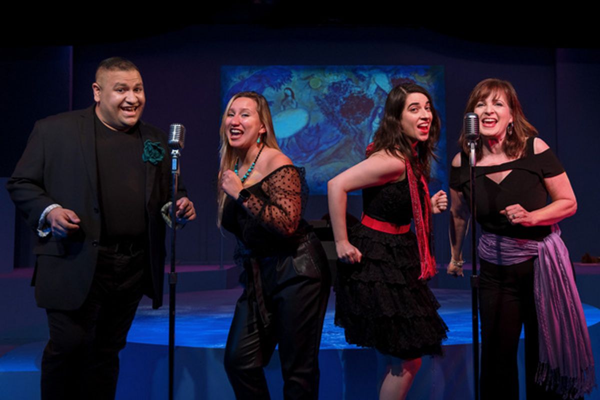 Robert Quiles, Katrina Michalewski, Sarah Friedman and Nancy Feldman