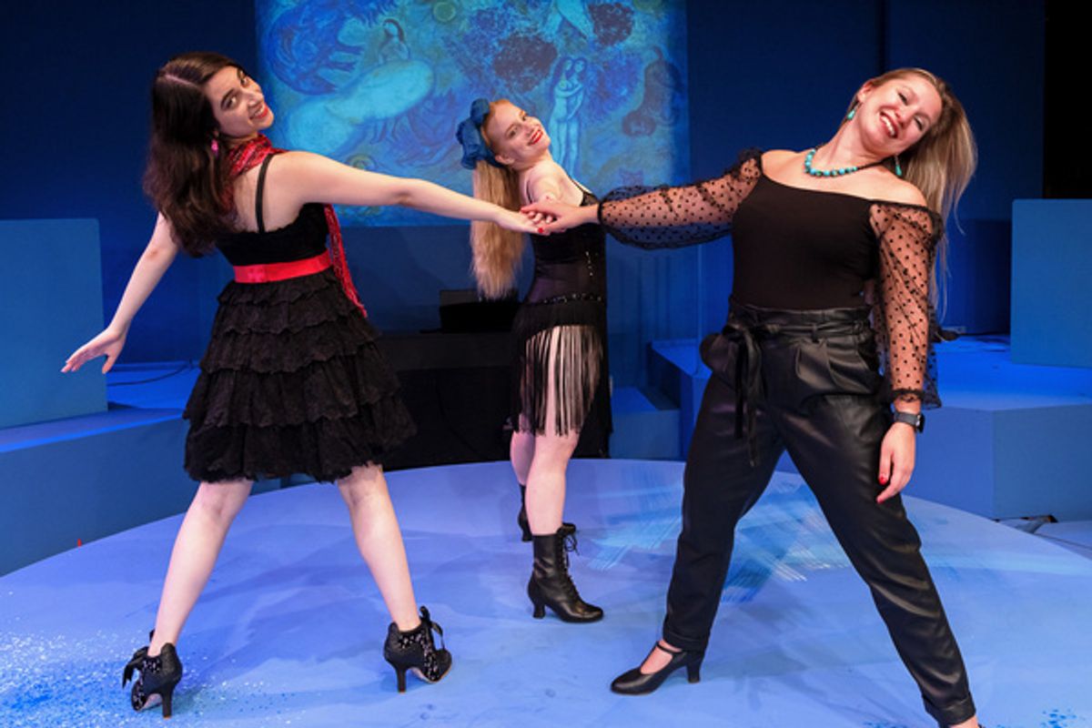 Sarah Friedman, Elisabeth Erdmann and Katrina Michalewski