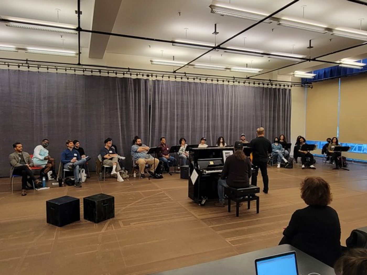 Photos: Go Inside the First Rehearsal for AMERICANO!  Image