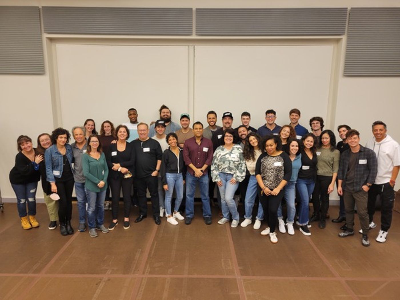 Photos: Go Inside the First Rehearsal for AMERICANO!  Image