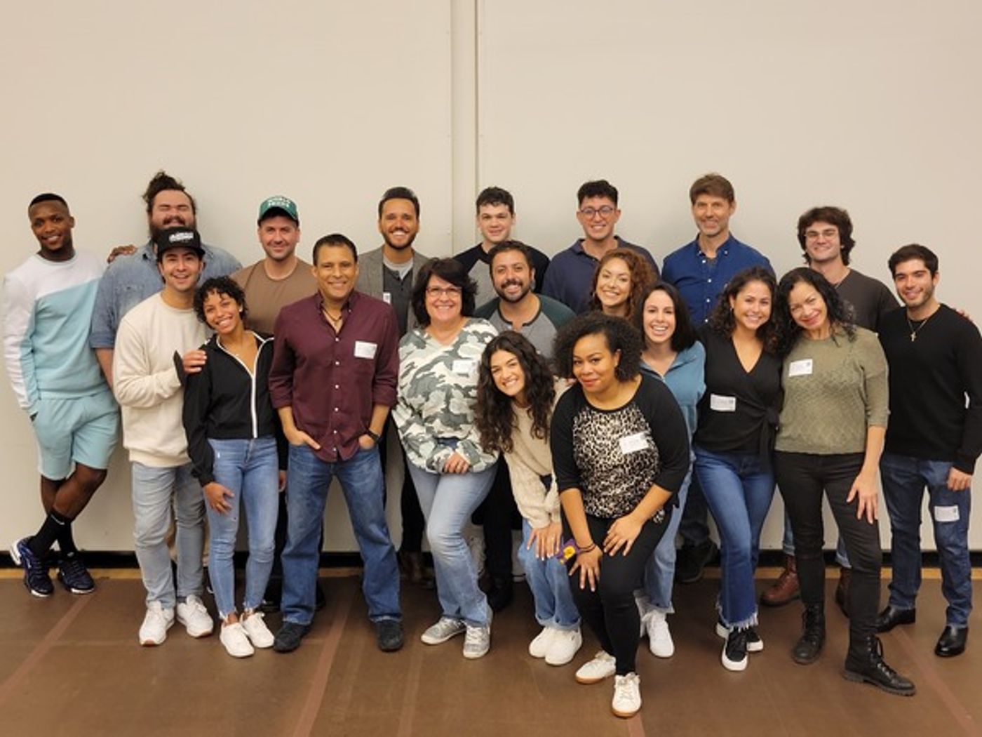 Photos: Go Inside the First Rehearsal for AMERICANO!  Image