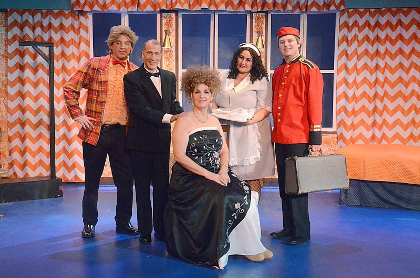 Review: MURDER AT THE HOWARD JOHNSON'S at Desert Theatreworks is Funny and Imaginative.  Image