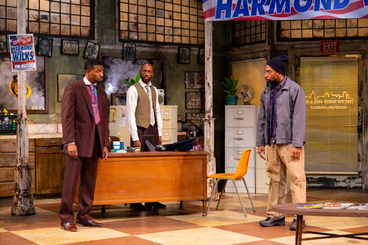 Robbie Williams, Carl Hendrick Louis and Nathan James at 