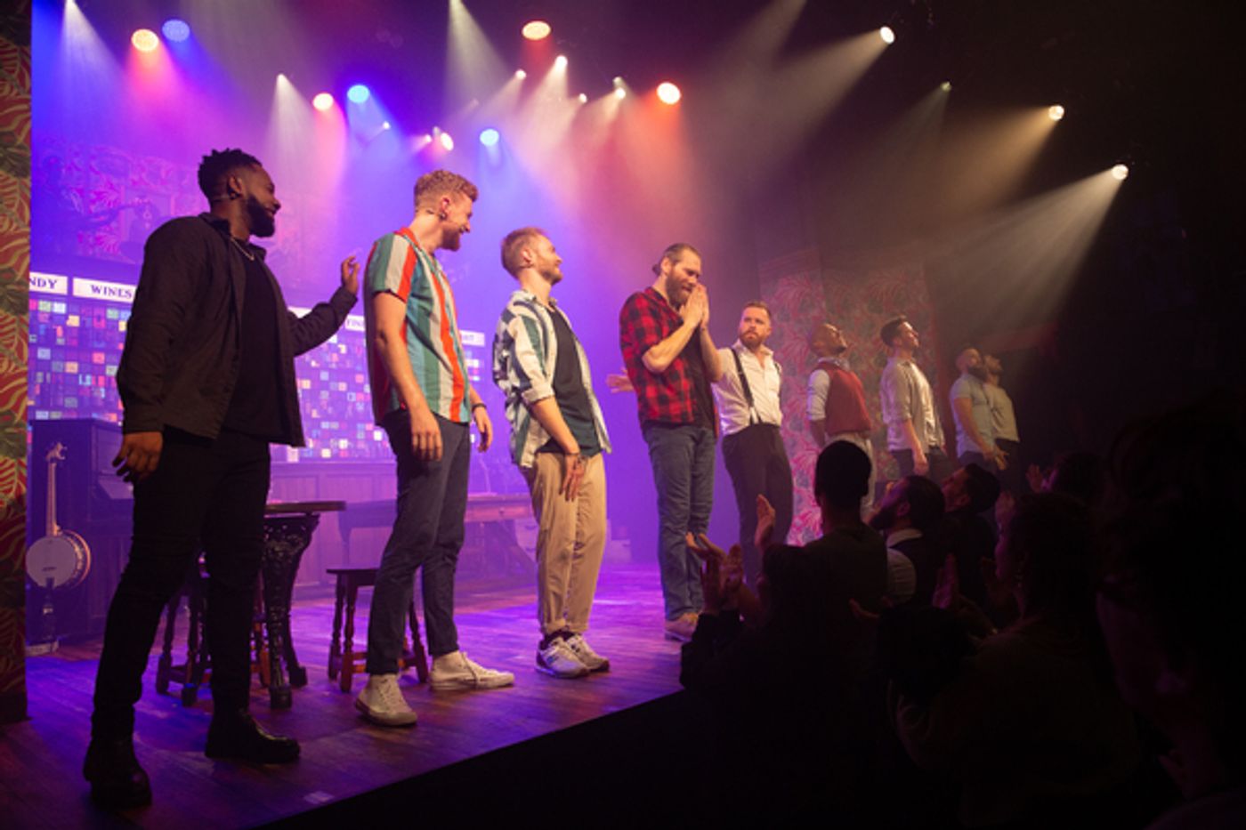 Photos: Inside the Press Night For the West End Premiere of CHOIR OF MAN  Image