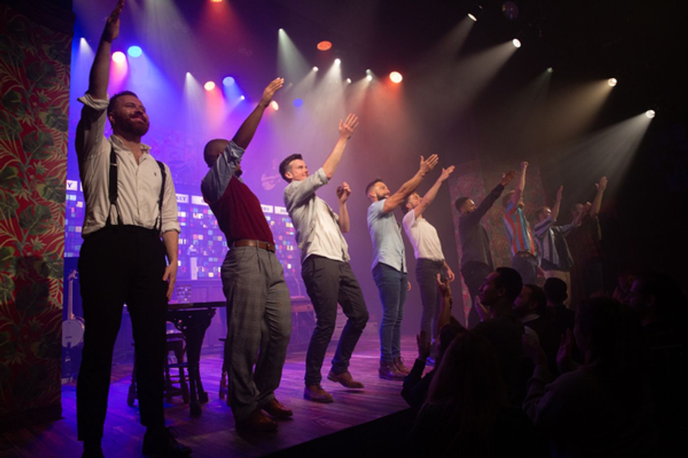 Photos: Inside the Press Night For the West End Premiere of CHOIR OF MAN  Image