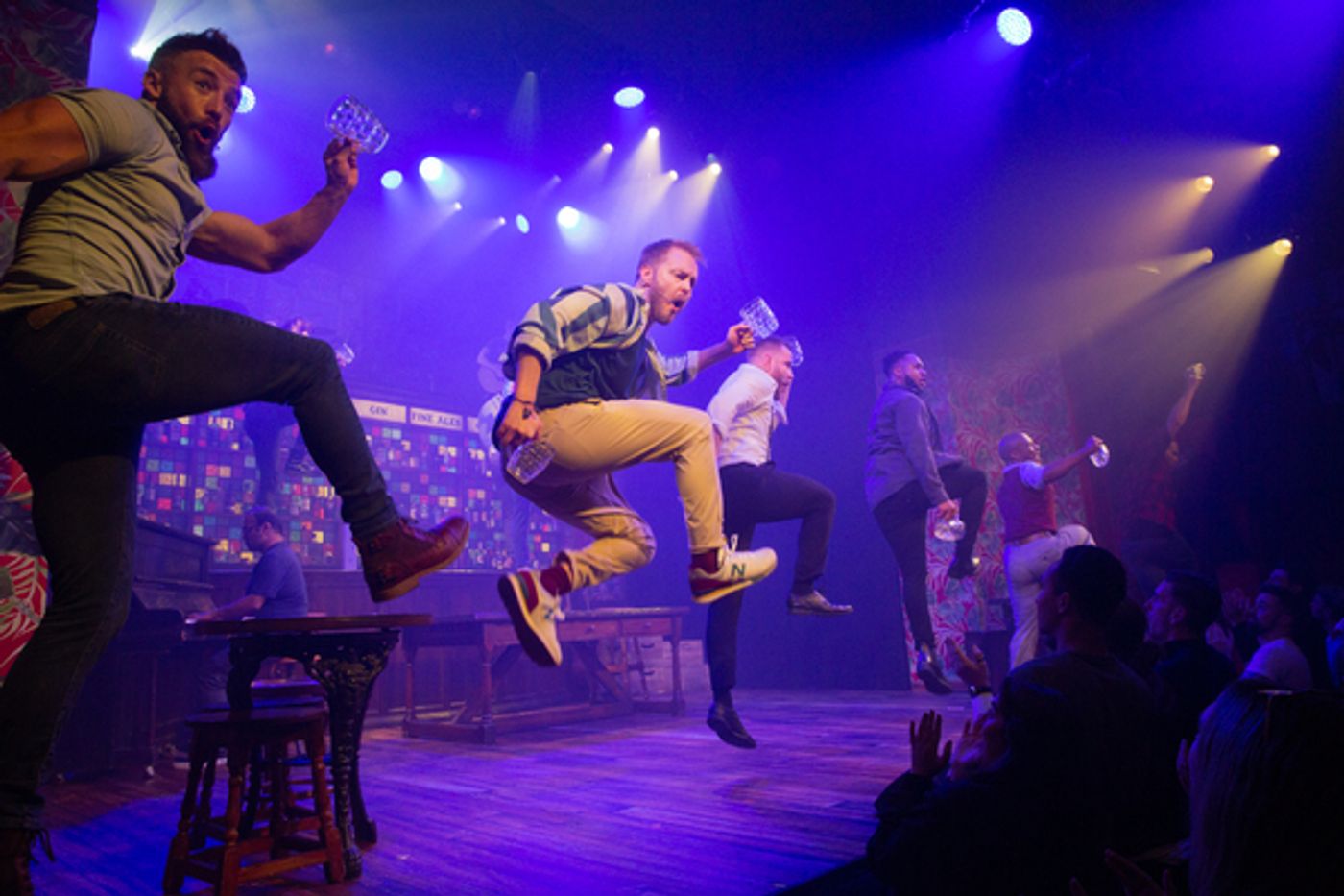 Photos: Inside the Press Night For the West End Premiere of CHOIR OF MAN  Image