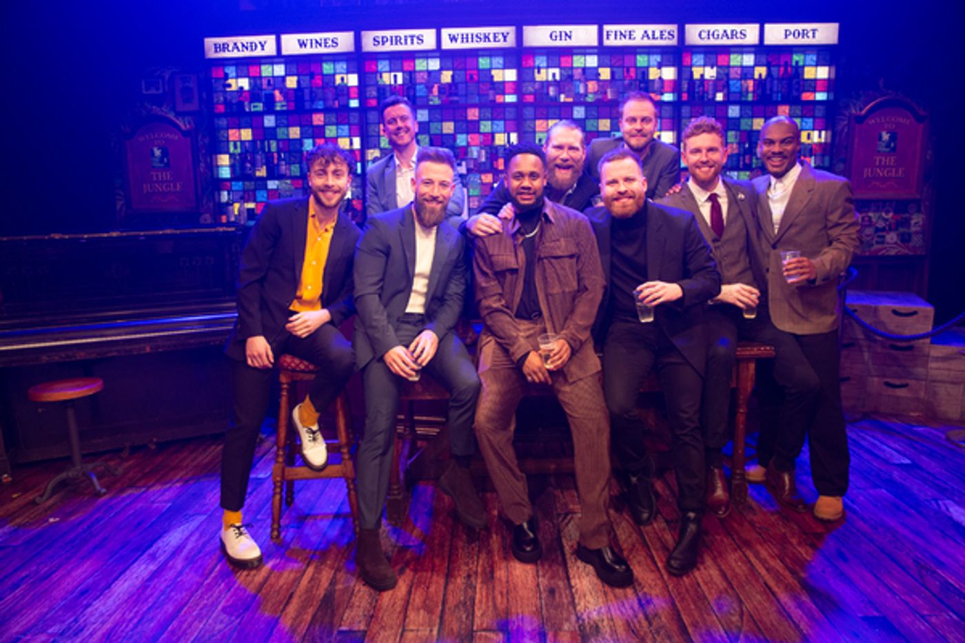 Photos: Inside the Press Night For the West End Premiere of CHOIR OF MAN  Image