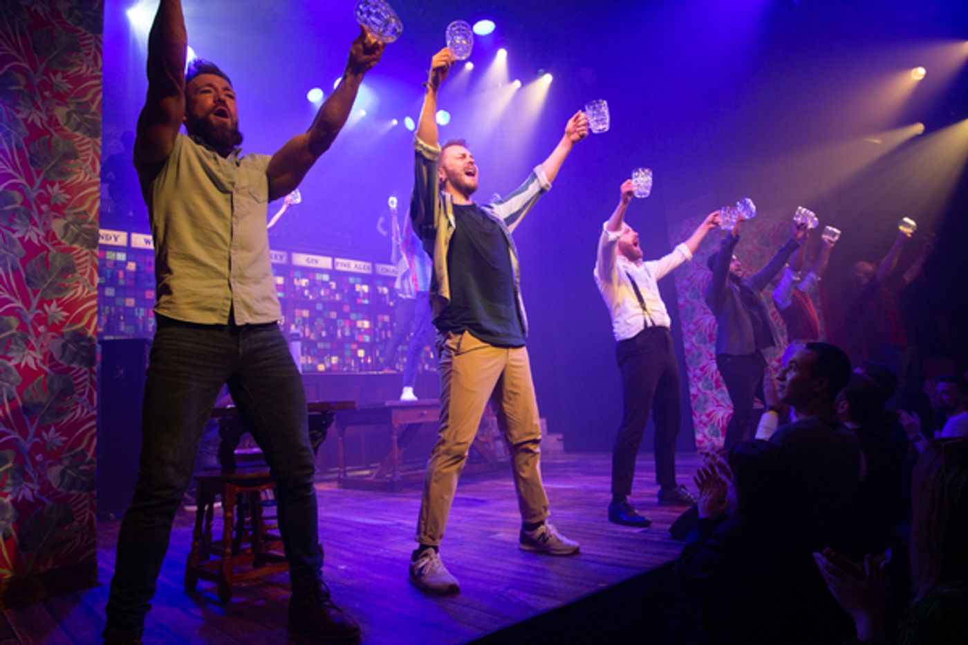 Photos: Inside the Press Night For the West End Premiere of CHOIR OF MAN  Image
