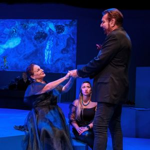 Cheryl Woertz, Katrina Michalewski and Larry Brustofski Photo