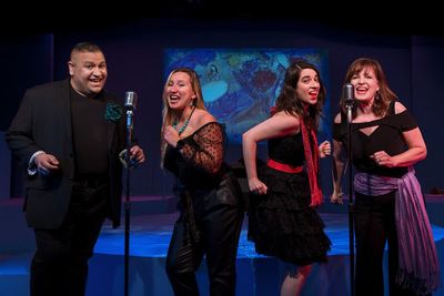 Robert Quiles, Katrina Michalewski, Sarah Friedman and Nancy Feldman Photo