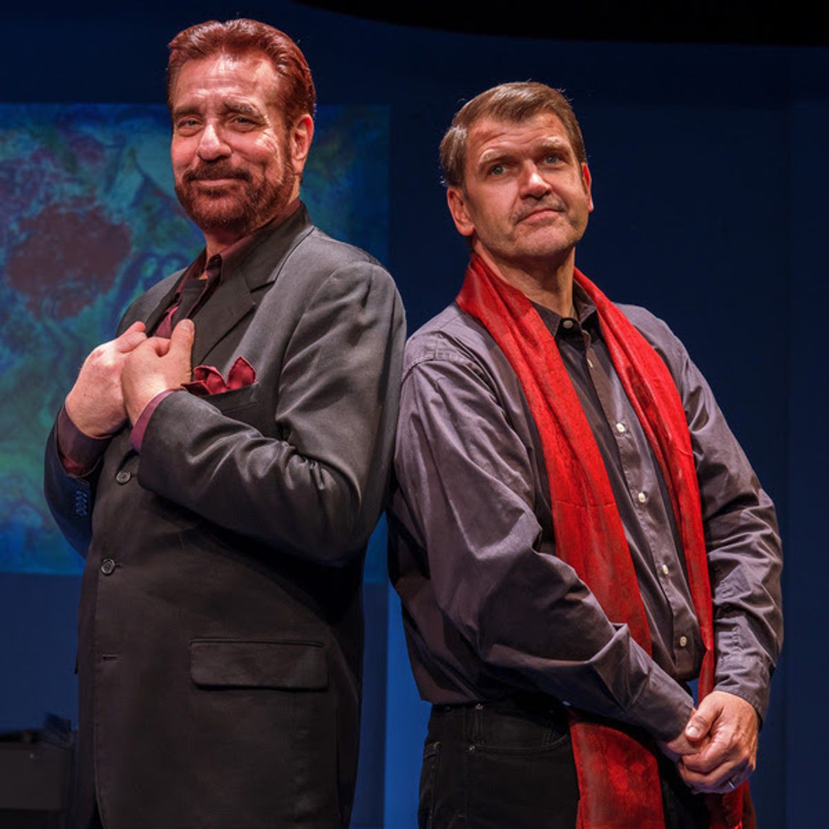 Larry Brustofski and Edward Van Saders at 