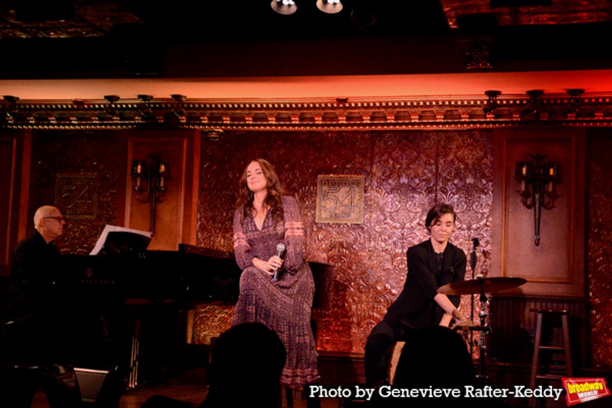 Jeff Harris, Melissa Errico and Caroline Moore at 