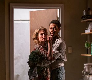 Carrie Coon and Namir Smallwood @ BroadwayWorld Carrie Coon and Namir Smallwood Photo