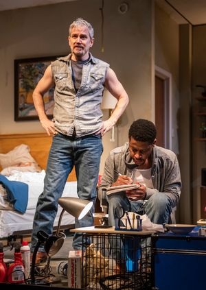 Steve Key and Namir Smallwood @ BroadwayWorld Steve Key and Namir Smallwood Photo