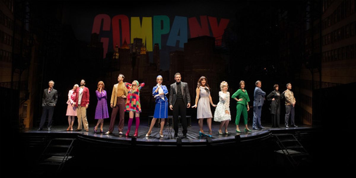 Antonio Banderas y el reparto de COMPANY at 