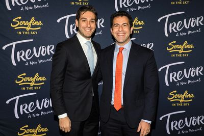 Amit Paley (right) and guest  Photo