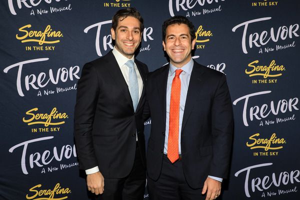 Amit Paley (right) and guest  Photo