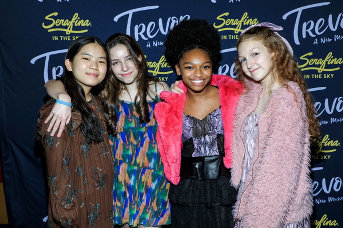 Ellie Kim, Ava Briglia, Isabel Medina, and Echo Deva Picone at 