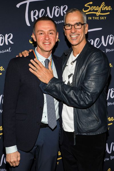Andrew Lippa and Jerry Mitchell Photo