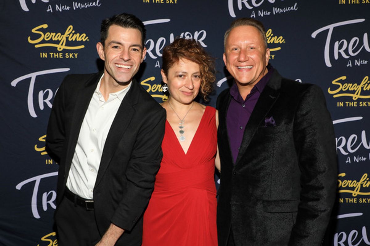 John Ambrosino, Josie Bray, and Mark Woods at 