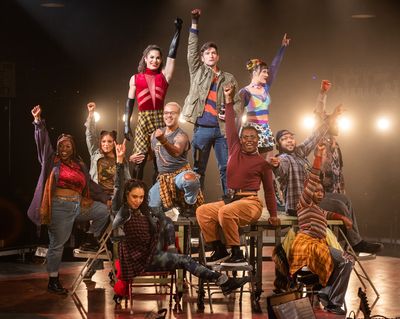 The cast  Photo
