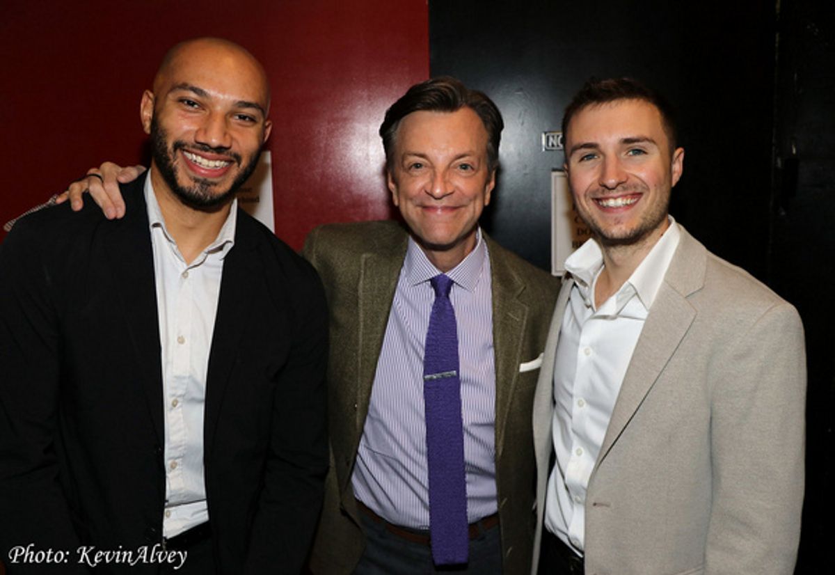 John Manzari, Jim Caruso, Luke Hickey at 