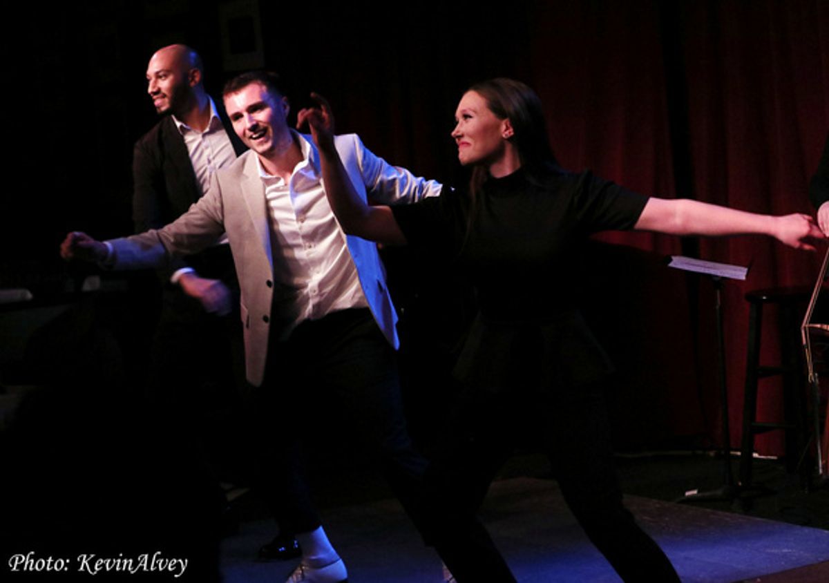 John Manzari, Luke Hickey, Elizabeth Burke at 