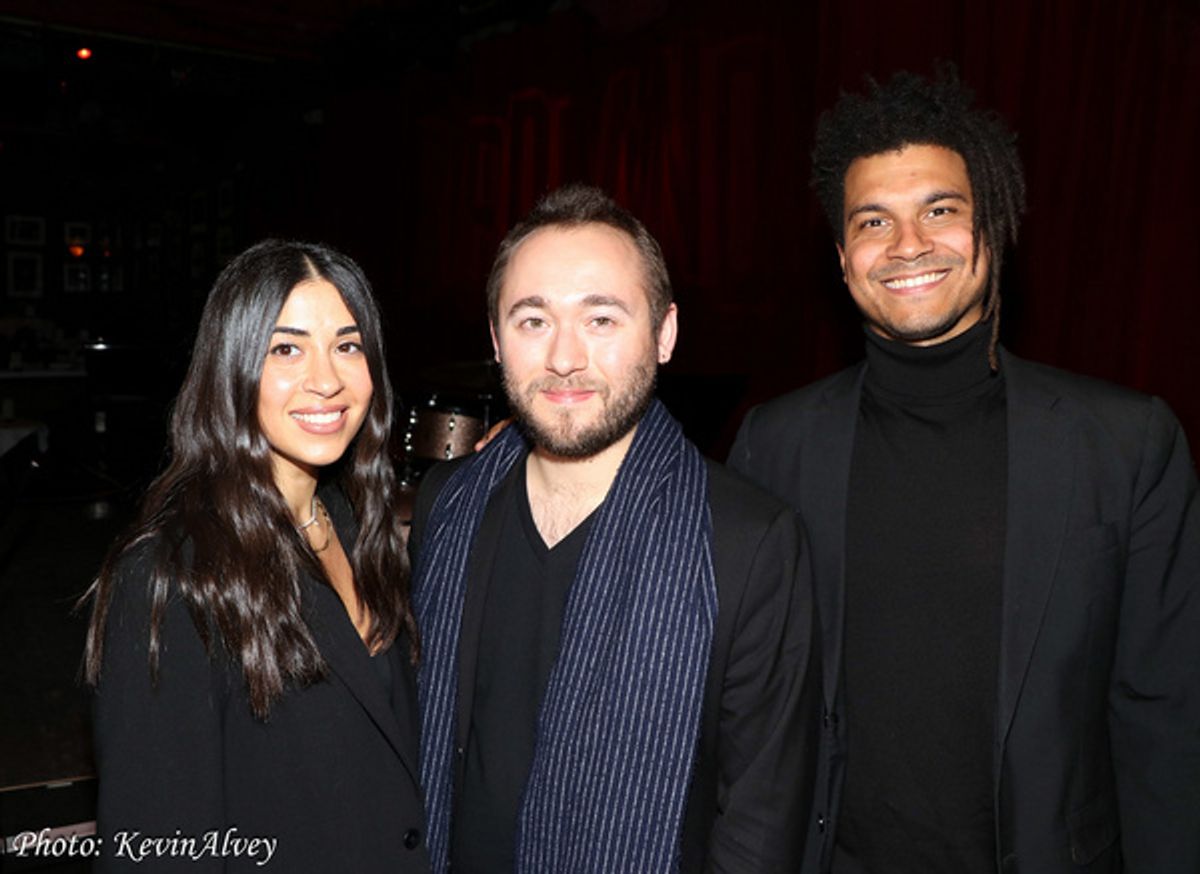 Liya Grigoryan, Mark Lewandowski, Charles Goold at 