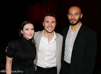 John Manzari, Luke Hickey, Elizabeth Burke Photo
