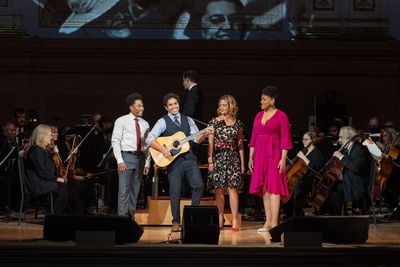 Daniel Yearwood, Adam Jacobs, Kate Rockwell, Lilli Cooper Photo